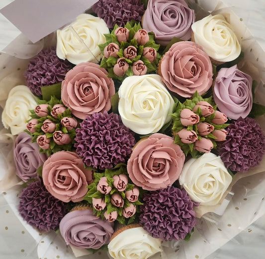 Floral cupcakes bouquet